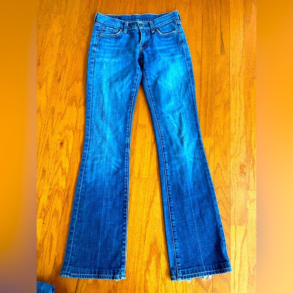 Citizens Of Humanity Denim - CITIZENS OF HUMANITY Kelly Stretch Low Waist Bootcut Jeans